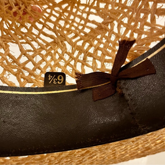 Vintage Resistol Stagecoach Straw Cowboy Hat Size 6-3/4 - Picture 9 of 12